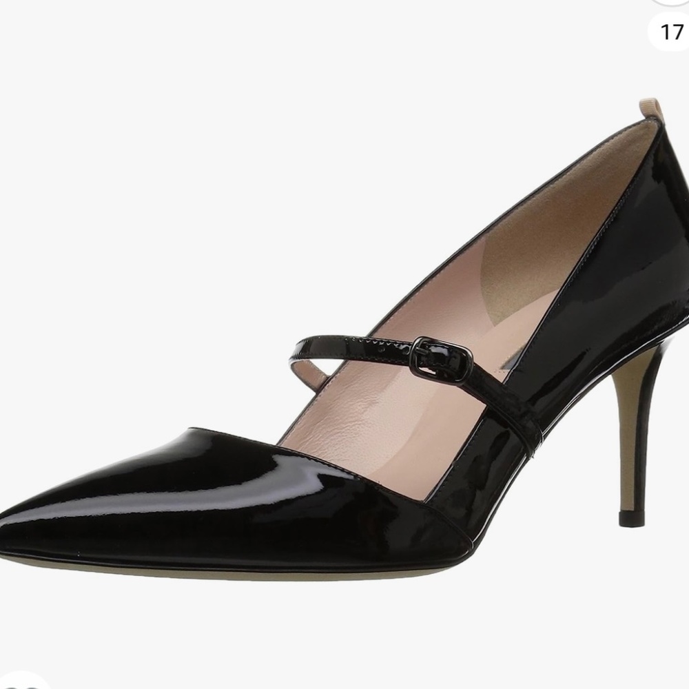 SJP (Sarah Jessica Parker) black patent leather pumps size 41.5 (8.5/9US)